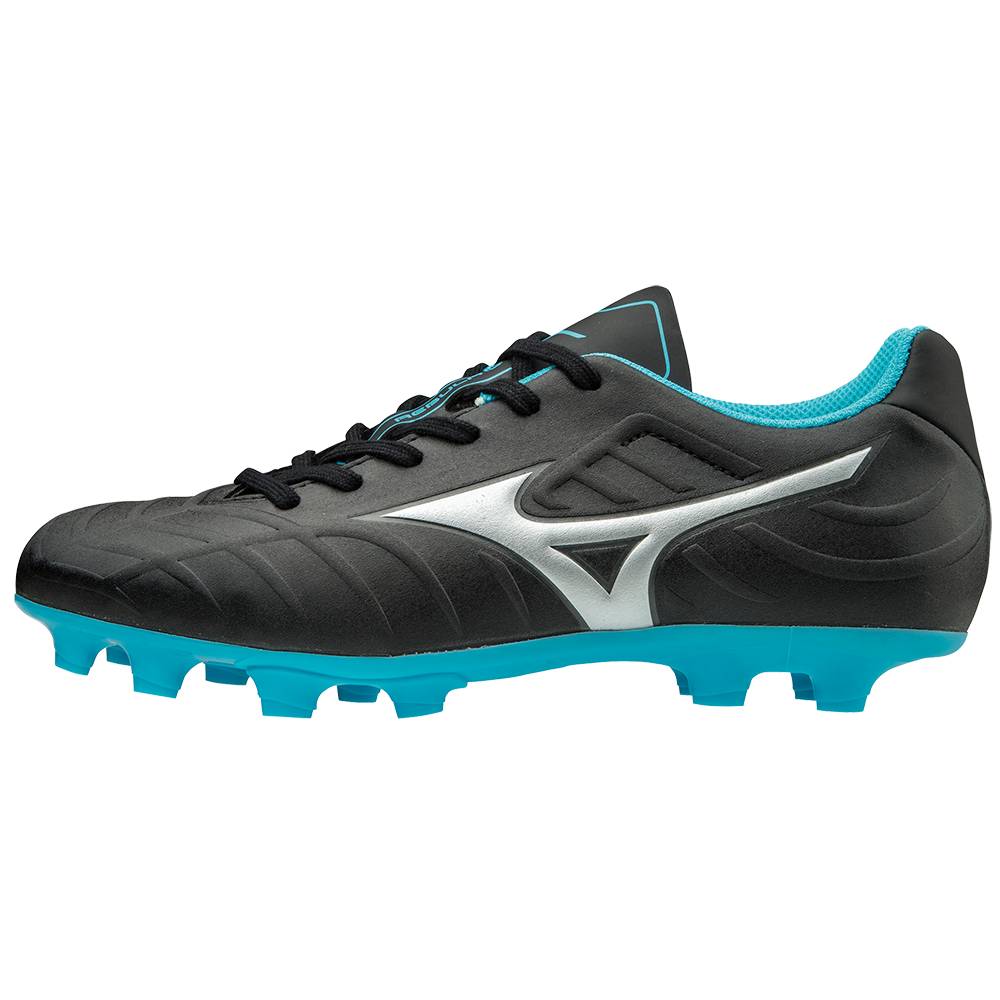 Scarpe Calcio Mizuno Rebula V3 Donna - Nere/Blu Verde Acqua - 35749-GHKY